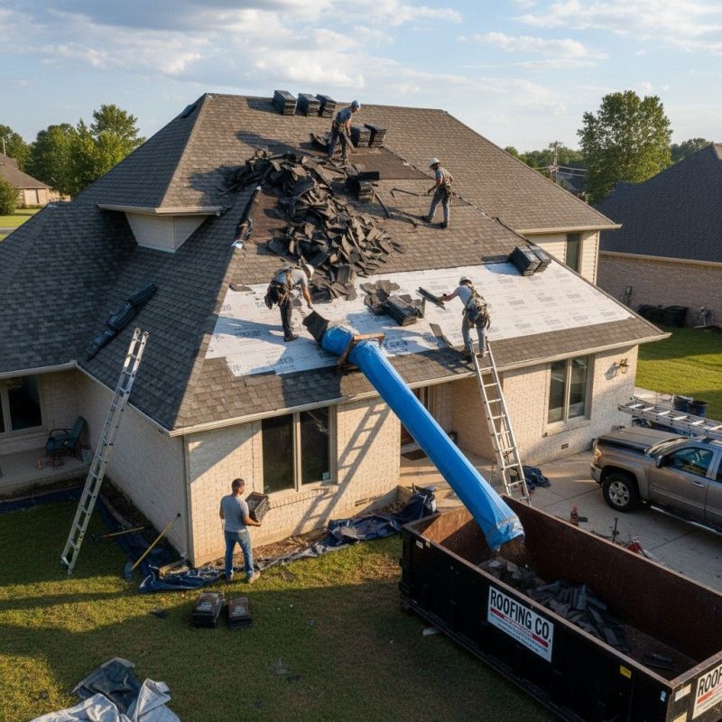 Asphalt Roof Replacement