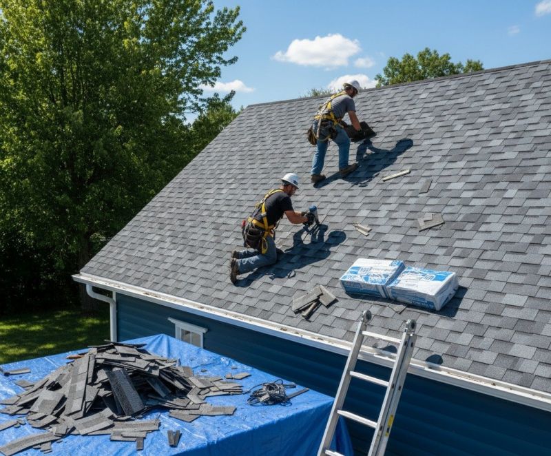 Asphalt Roof Replacement